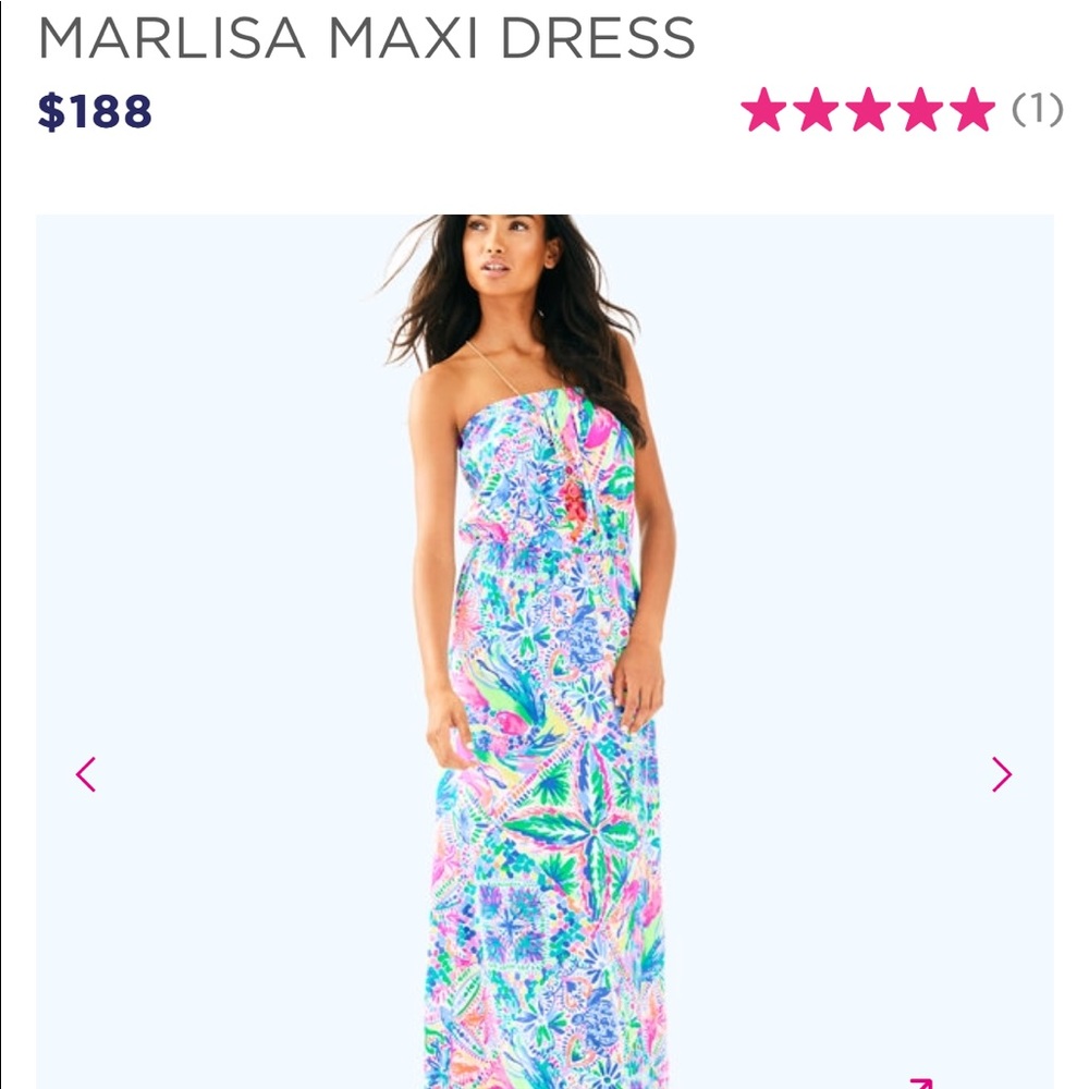 Lilly Pulitzer Marlissa Maxi NWT XS